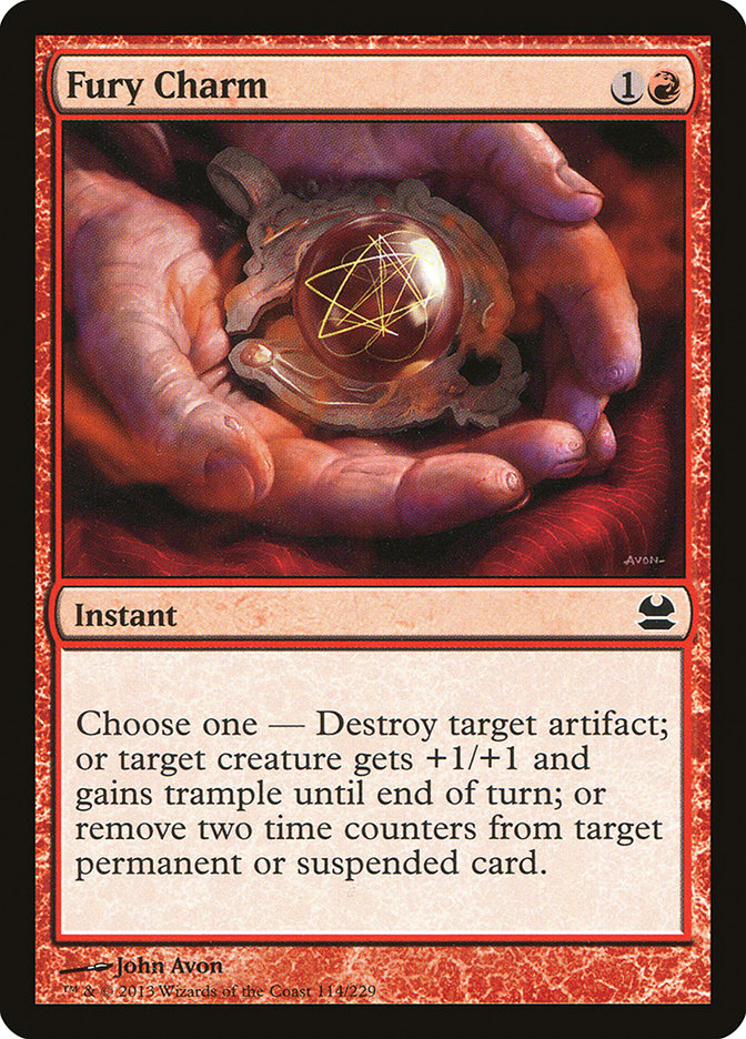 Fury Charm [Modern Masters] | Total Play