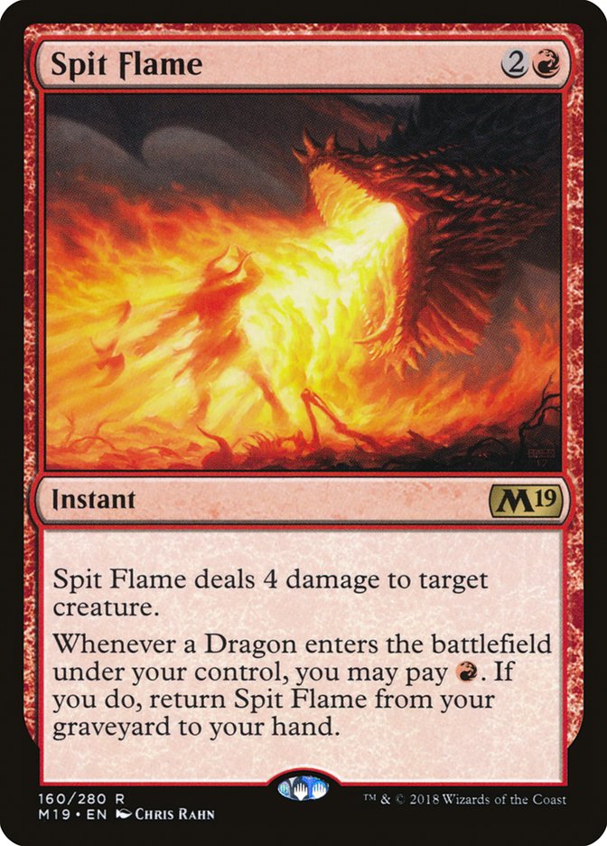 Spit Flame [Core Set 2019] | Total Play