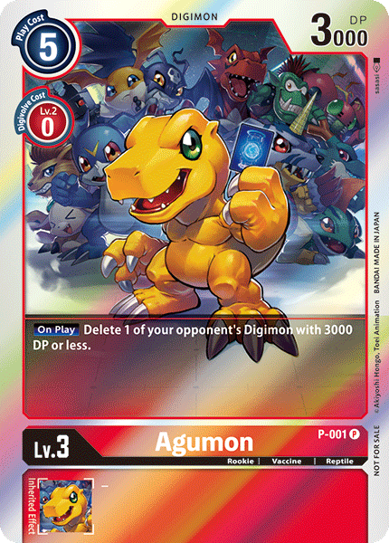 Agumon [P-001] [Promotional Cards] | Total Play