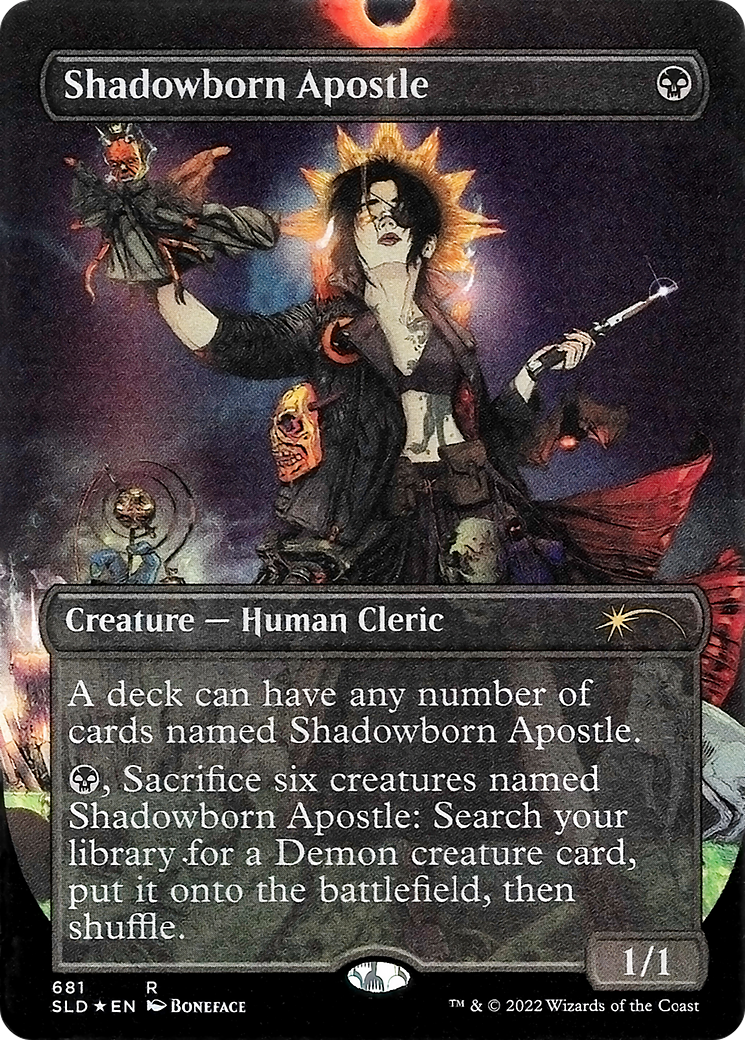 Shadowborn Apostle (681) (Borderless) [Secret Lair Drop Promos] | Total Play