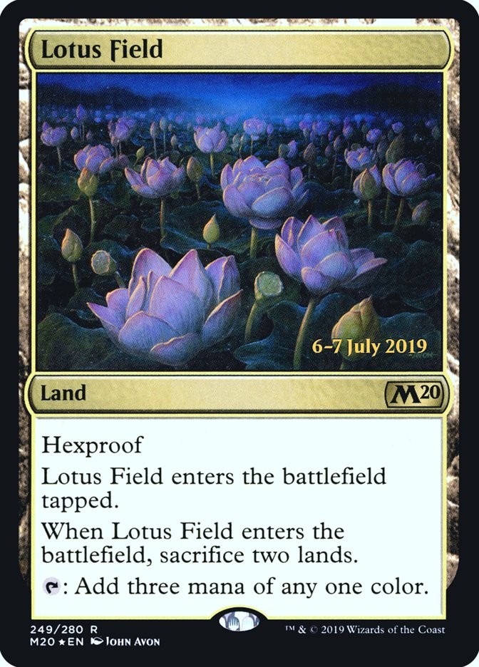 Lotus Field [Core Set 2020 Prerelease Promos] | Total Play