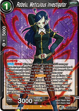 Robelu, Meticulous Investigator (BT14-130) [Cross Spirits] | Total Play