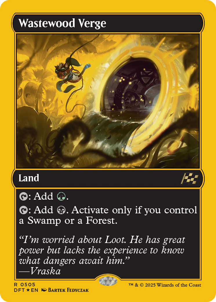 Wastewood Verge (First-Place Foil) [Aetherdrift] | Total Play