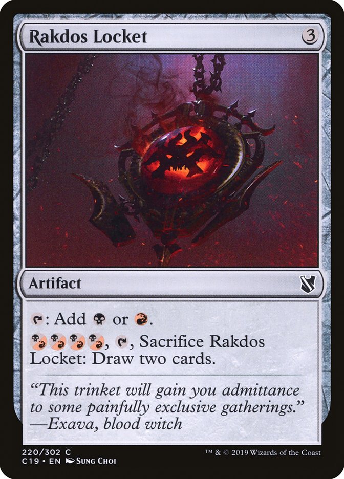 Rakdos Locket [Commander 2019] | Total Play