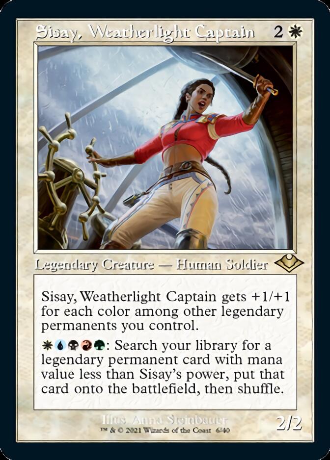 Sisay, Weatherlight Captain (Retro) [Modern Horizons] | Total Play