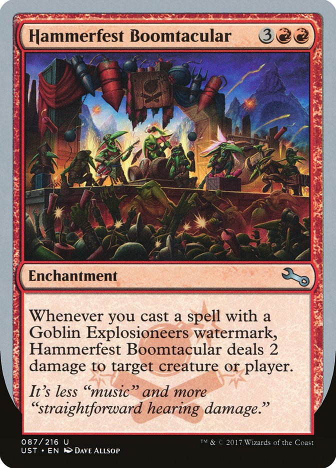 Hammerfest Boomtacular [Unstable] | Total Play