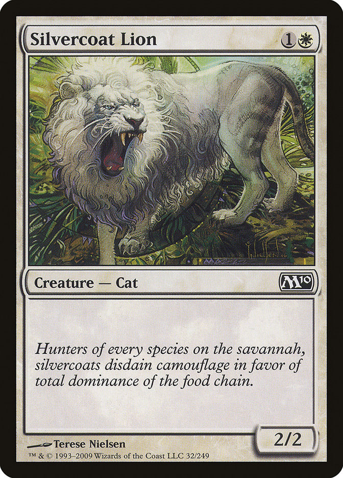 Silvercoat Lion [Magic 2010] | Total Play