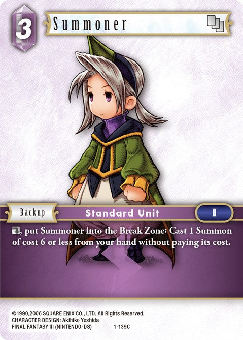Summoner (Luneth) [Opus I] | Total Play