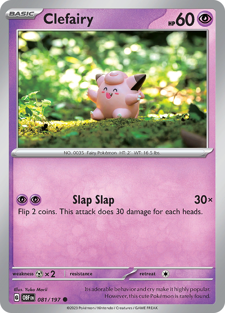 Clefairy (081/197) [Scarlet & Violet: Obsidian Flames] | Total Play