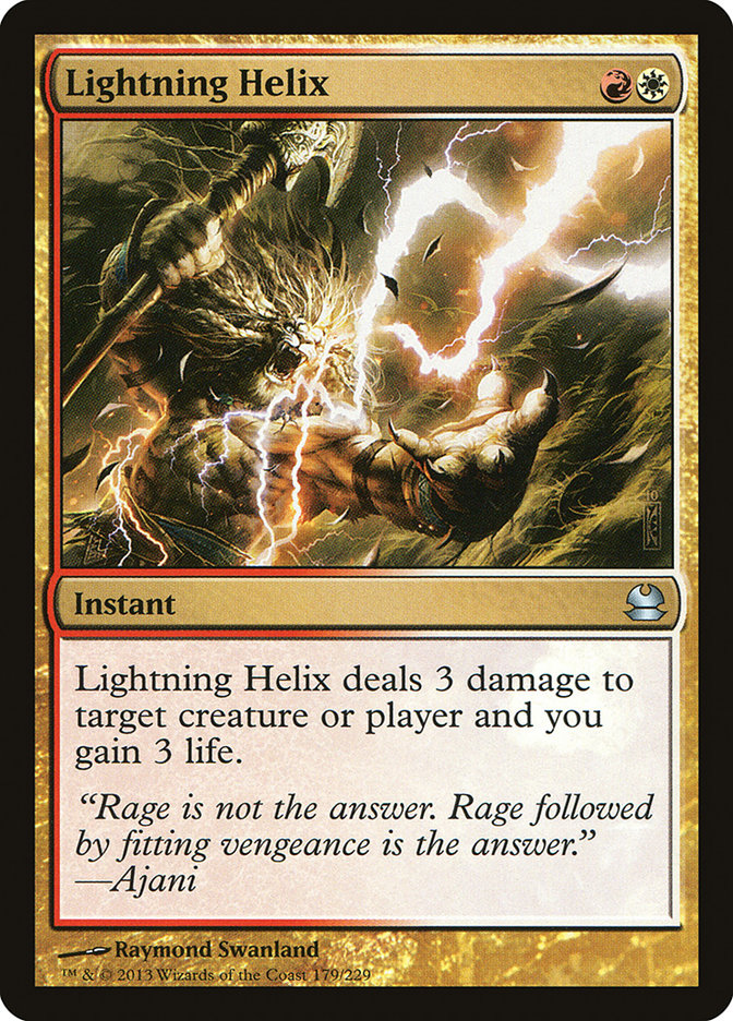 Lightning Helix [Modern Masters] | Total Play