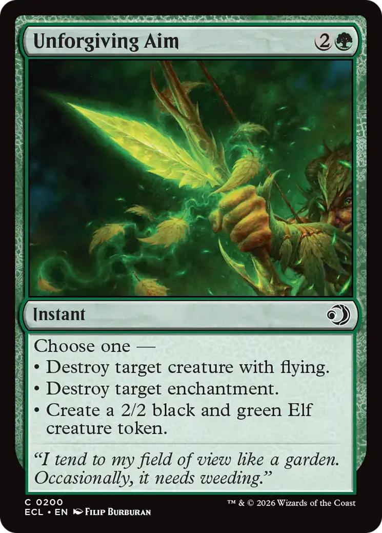 Unforgiving Aim [Lorwyn Eclipsed] | Total Play