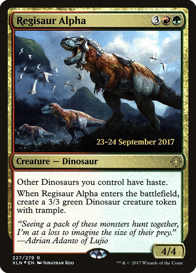 Regisaur Alpha [Ixalan Prerelease Promos] | Total Play