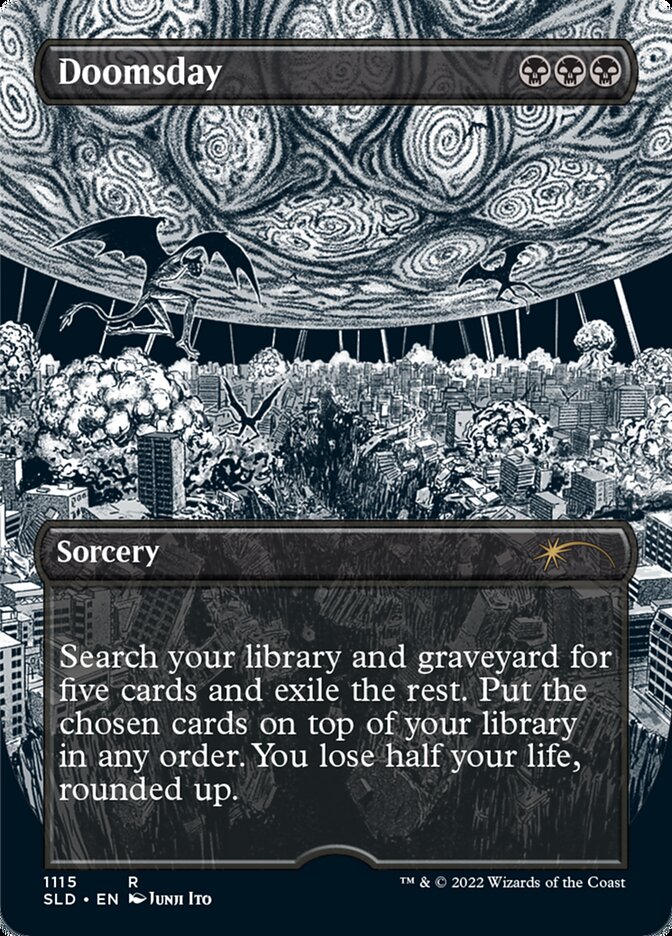 Doomsday (Borderless Etched Foil) [Secret Lair Drop Series] | Total Play