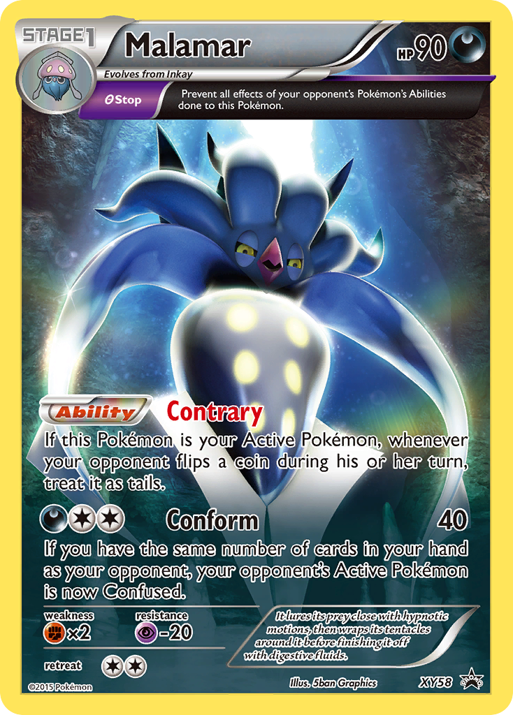 Malamar (XY58) [XY: Black Star Promos] | Total Play