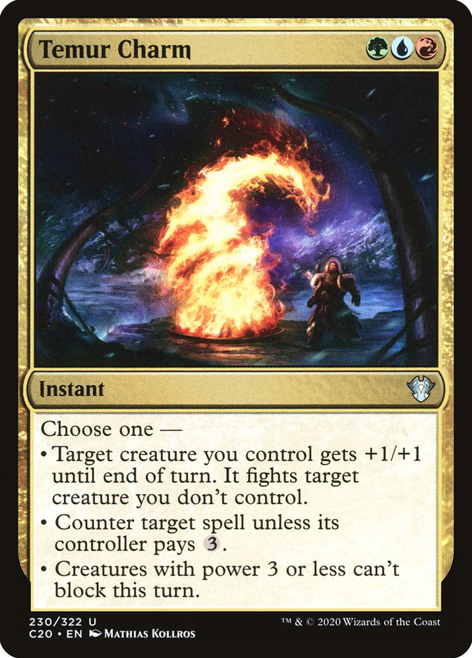 Temur Charm [Commander 2020] | Total Play