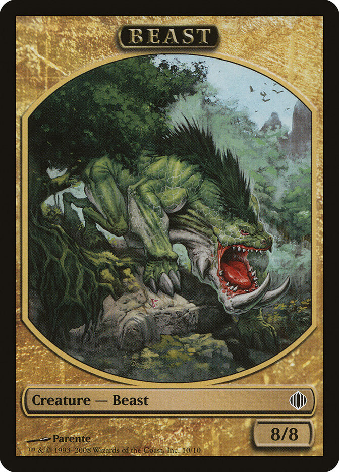 Beast Token [Shards of Alara Tokens] | Total Play