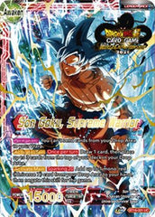 Son Goku // Son Goku, Supreme Warrior (2021 Championship 1st Place) (BT16-001) [Tournament Promotion Cards] | Total Play