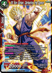 SS Son Gohan, Defeating the Demon (Zenkai Series Tournament Pack Vol.3) (P-479) [Tournament Promotion Cards] | Total Play