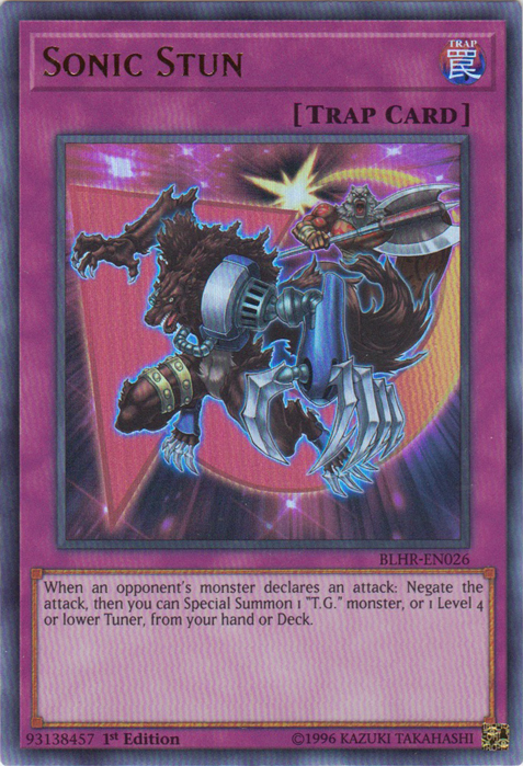 Sonic Stun [BLHR-EN026] Ultra Rare | Total Play