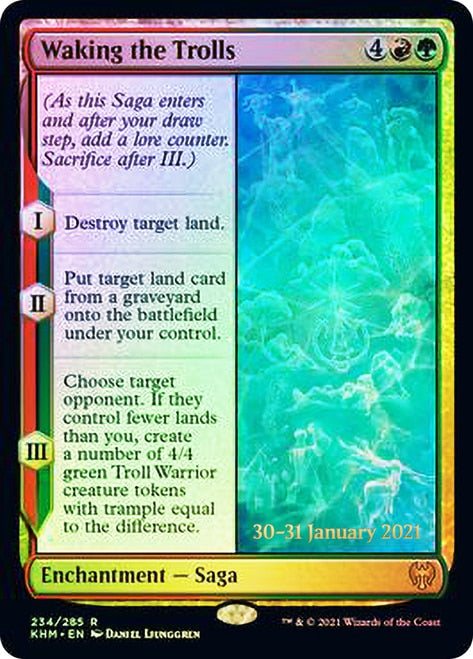 Waking the Trolls [Kaldheim Prerelease Promos] | Total Play