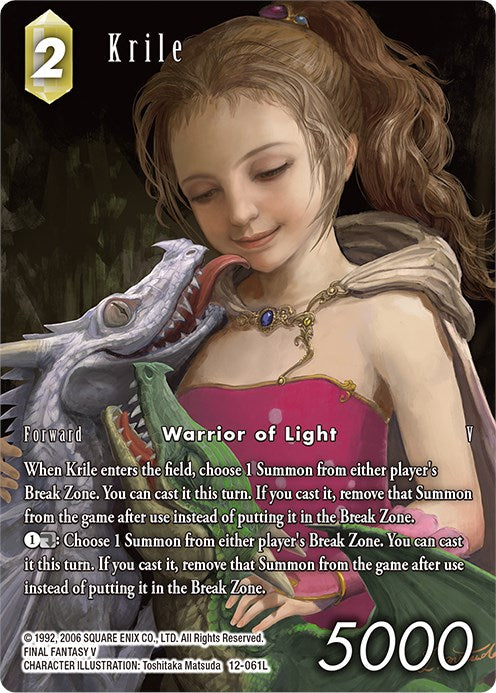 Krile (Full Art) [Opus XII] | Total Play