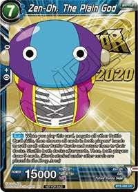 Zen-Oh, The Plain God (BT2-060) [Tournament Promotion Cards] | Total Play