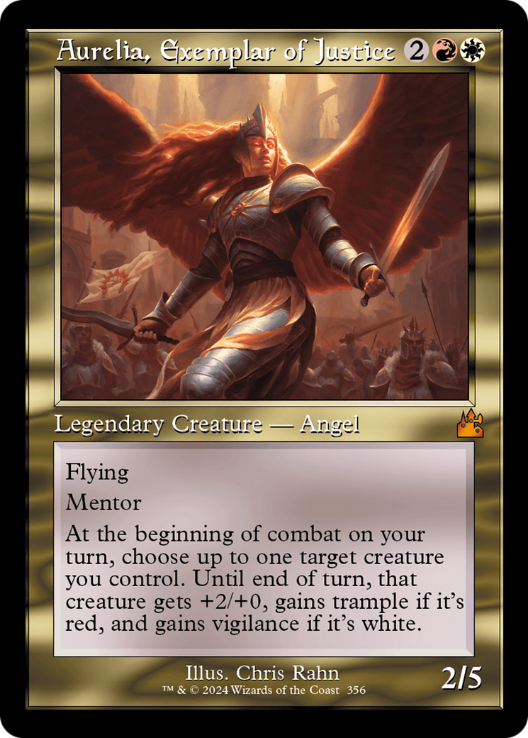 Aurelia, Exemplar of Justice (Retro) [Ravnica Remastered] | Total Play