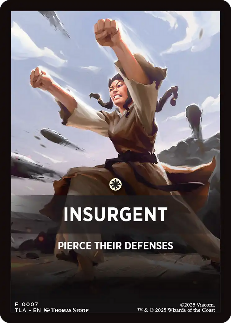 Insurgent Theme Card [Avatar: The Last Airbender Tokens] | Total Play