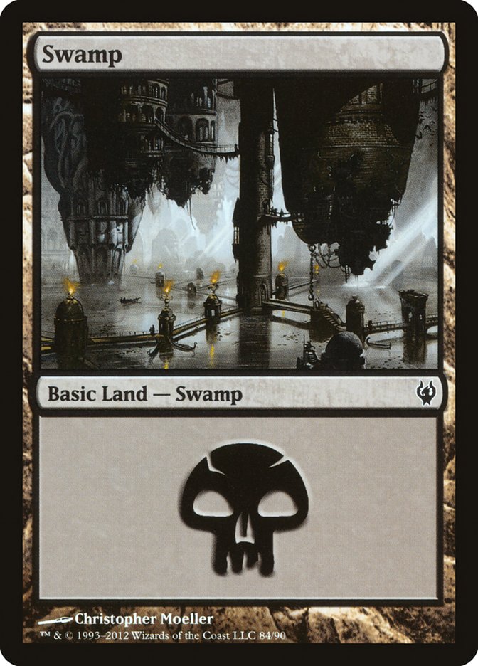 Swamp (84) [Duel Decks: Izzet vs. Golgari] | Total Play