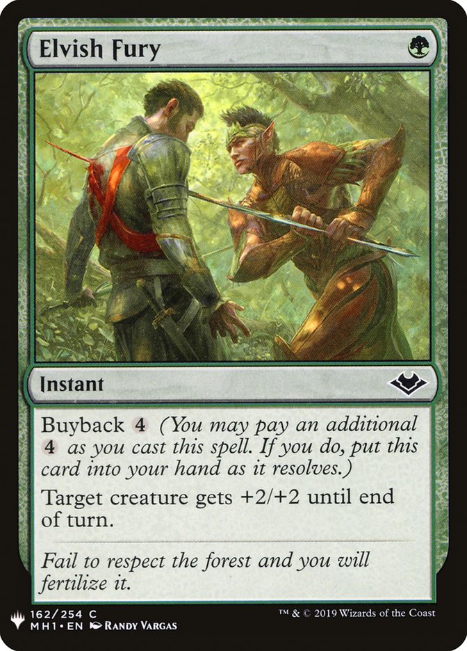 Elvish Fury [Mystery Booster] | Total Play