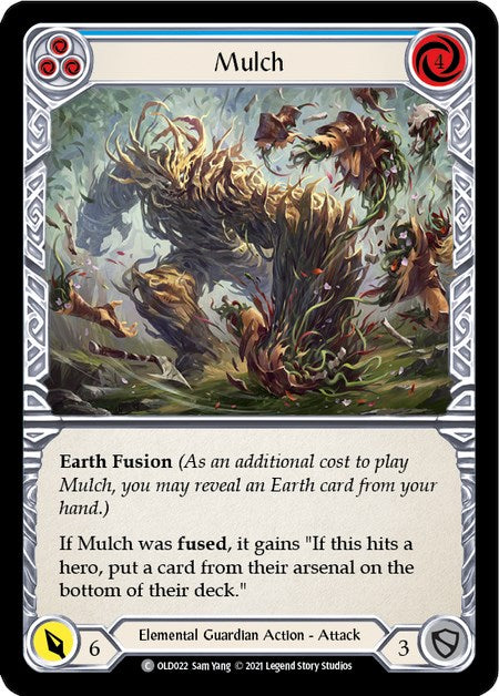 Mulch (Blue) [OLD022] (Tales of Aria Oldhim Blitz Deck)  1st Edition Normal | Total Play