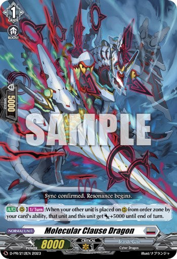 Molecular Clause Dragon (D-PR/212EN) [D Promo Cards] | Total Play