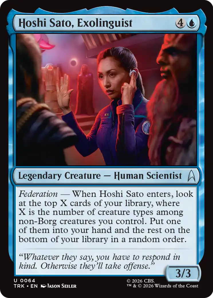 Hoshi Sato, Exolinguist [Star Trek] | Total Play