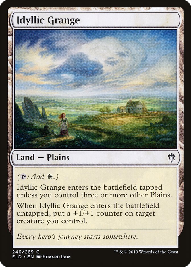 Idyllic Grange [Throne of Eldraine] | Total Play