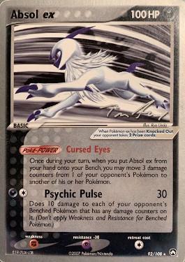 Absol ex (92/108) (Legendary Ascent - Tom Roos) [World Championships 2007] | Total Play