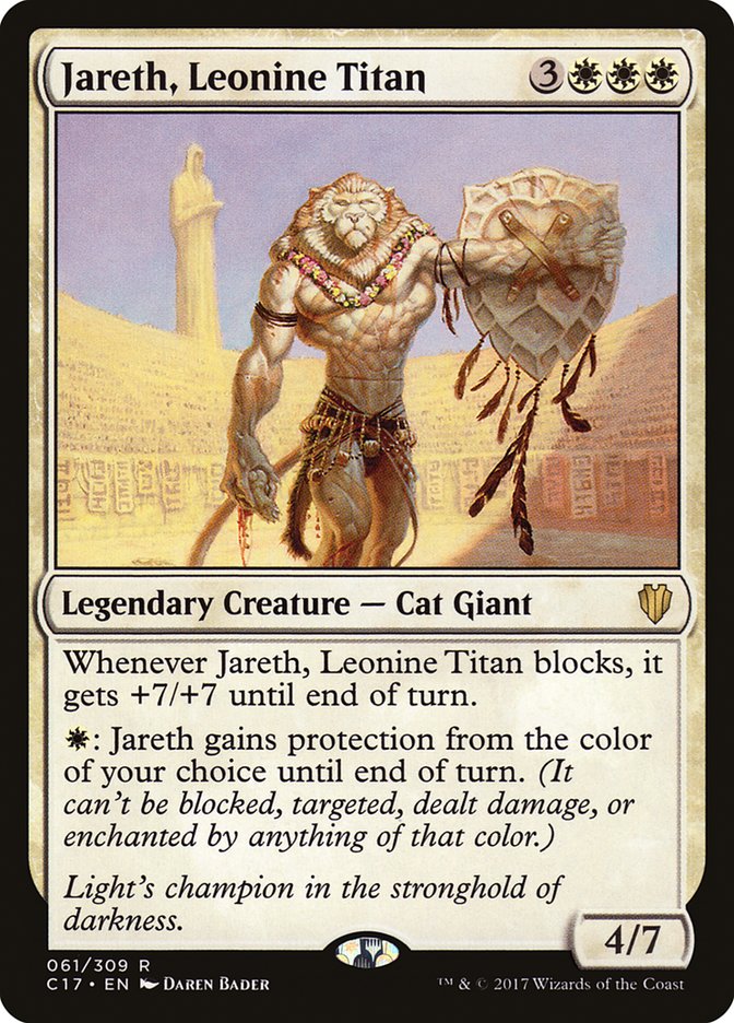 Jareth, Leonine Titan [Commander 2017] | Total Play