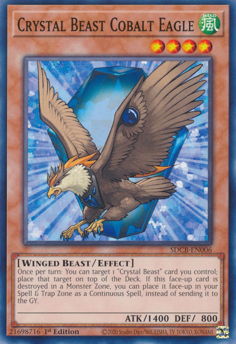 Crystal Beast Cobalt Eagle [SDCB-EN006] Common | Total Play