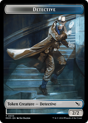 Detective // Imp Double-Sided Token [Murders at Karlov Manor Tokens] | Total Play