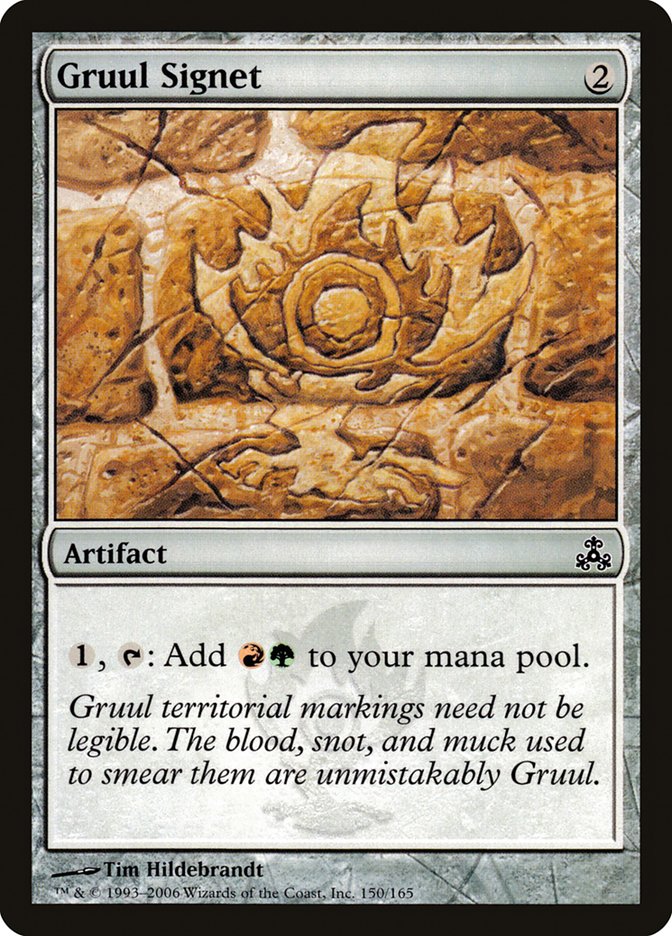 Gruul Signet [Guildpact] | Total Play