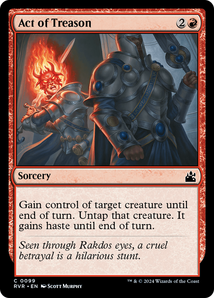 Act of Treason [Ravnica Remastered] | Total Play