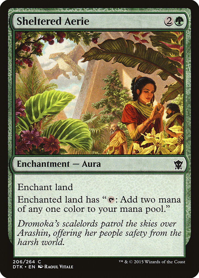 Sheltered Aerie [Dragons of Tarkir] | Total Play