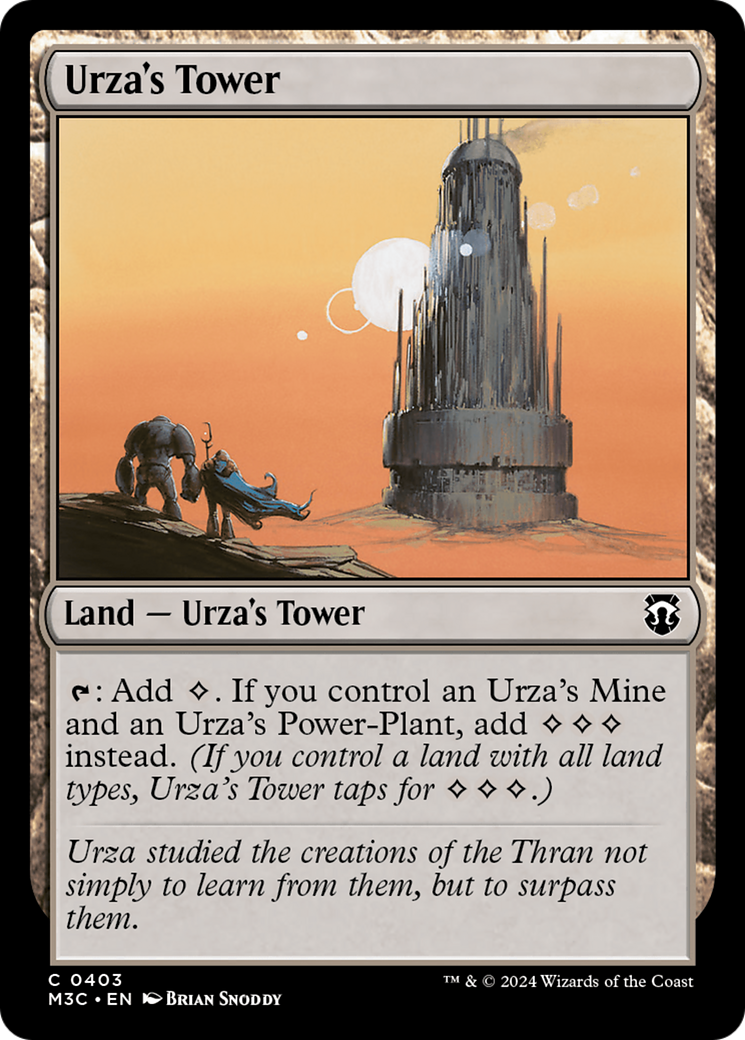 Urza's Tower (Ripple Foil) [Modern Horizons 3 Commander] | Total Play