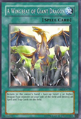 A Wingbeat of Giant Dragon [DB2-EN159] Common | Total Play