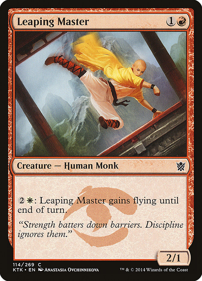 Leaping Master [Khans of Tarkir] | Total Play