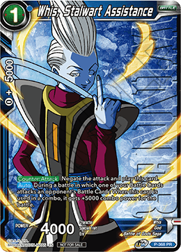 Whis, Stalwart Assistance (Unison Warrior Series Boost Tournament Pack Vol. 7 - Winner) (P-368) [Tournament Promotion Cards] | Total Play