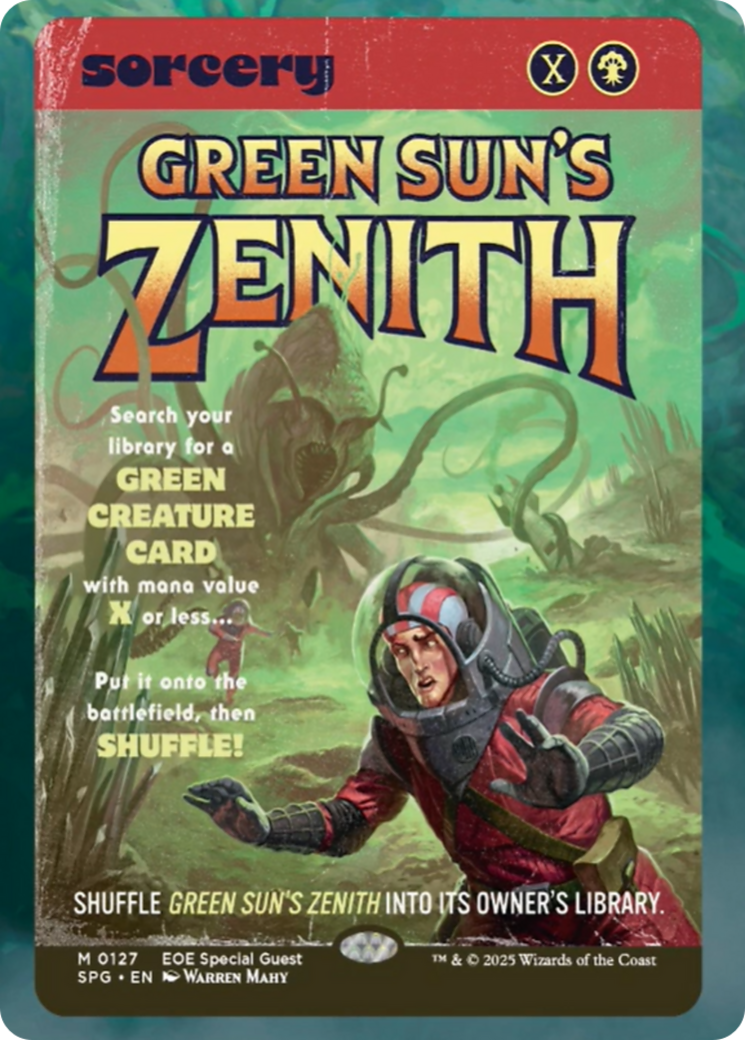 Green Sun's Zenith (Showcase) [Edge of Eternities Special Guests] | Total Play