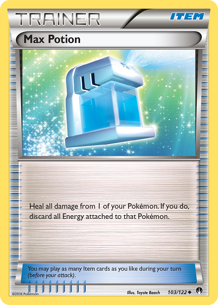 Max Potion (103/122) [XY: BREAKpoint] | Total Play