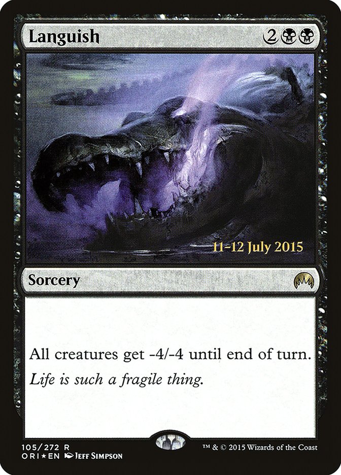 Languish [Magic Origins Prerelease Promos] | Total Play