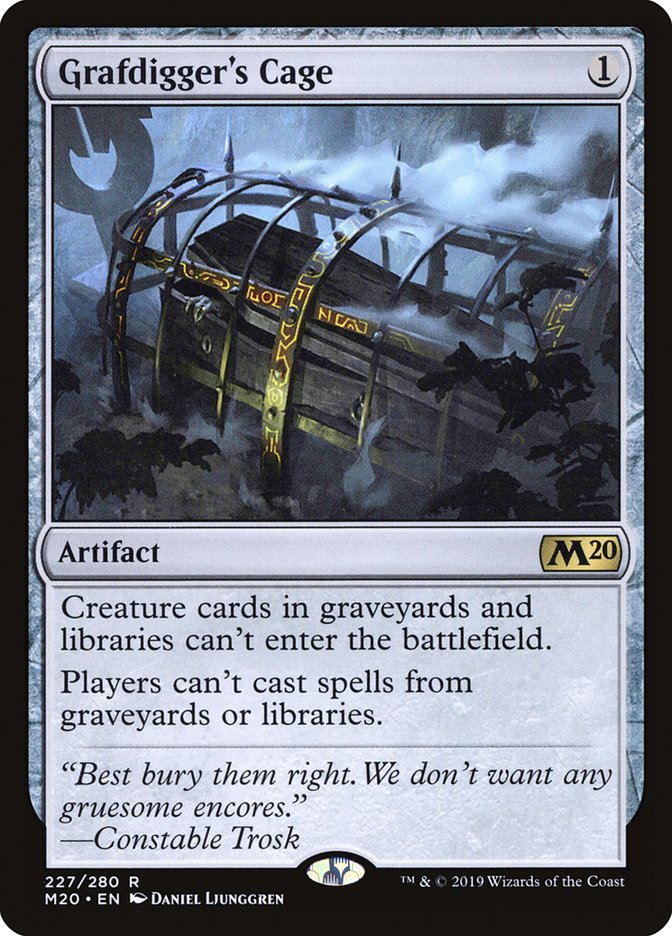 Grafdigger's Cage [Core Set 2020] | Total Play