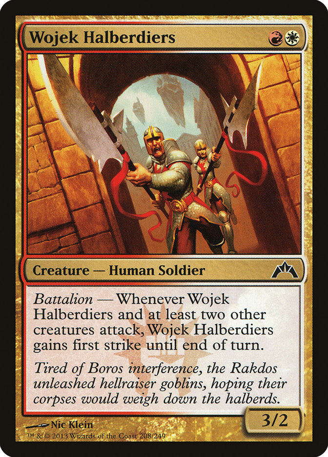 Wojek Halberdiers [Gatecrash] | Total Play
